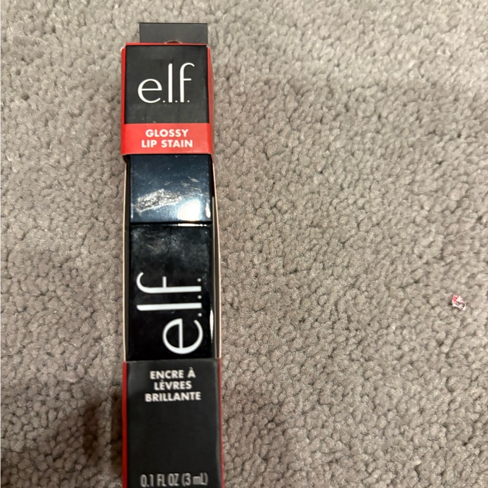 ELF Glossy Lip Stain - Bold Red